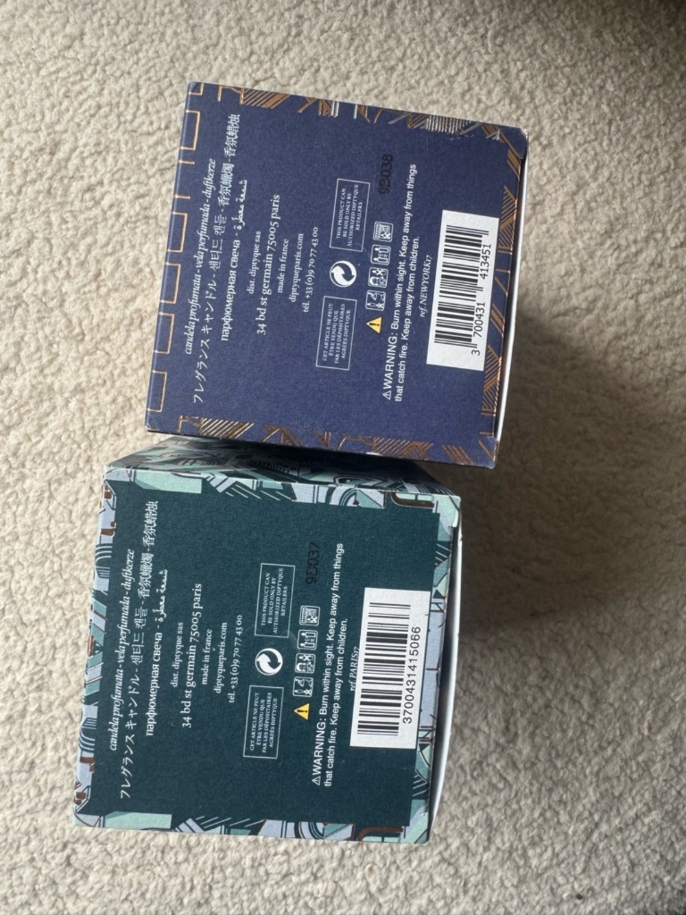 2 Diptyque boxes - Picture 7 of 10